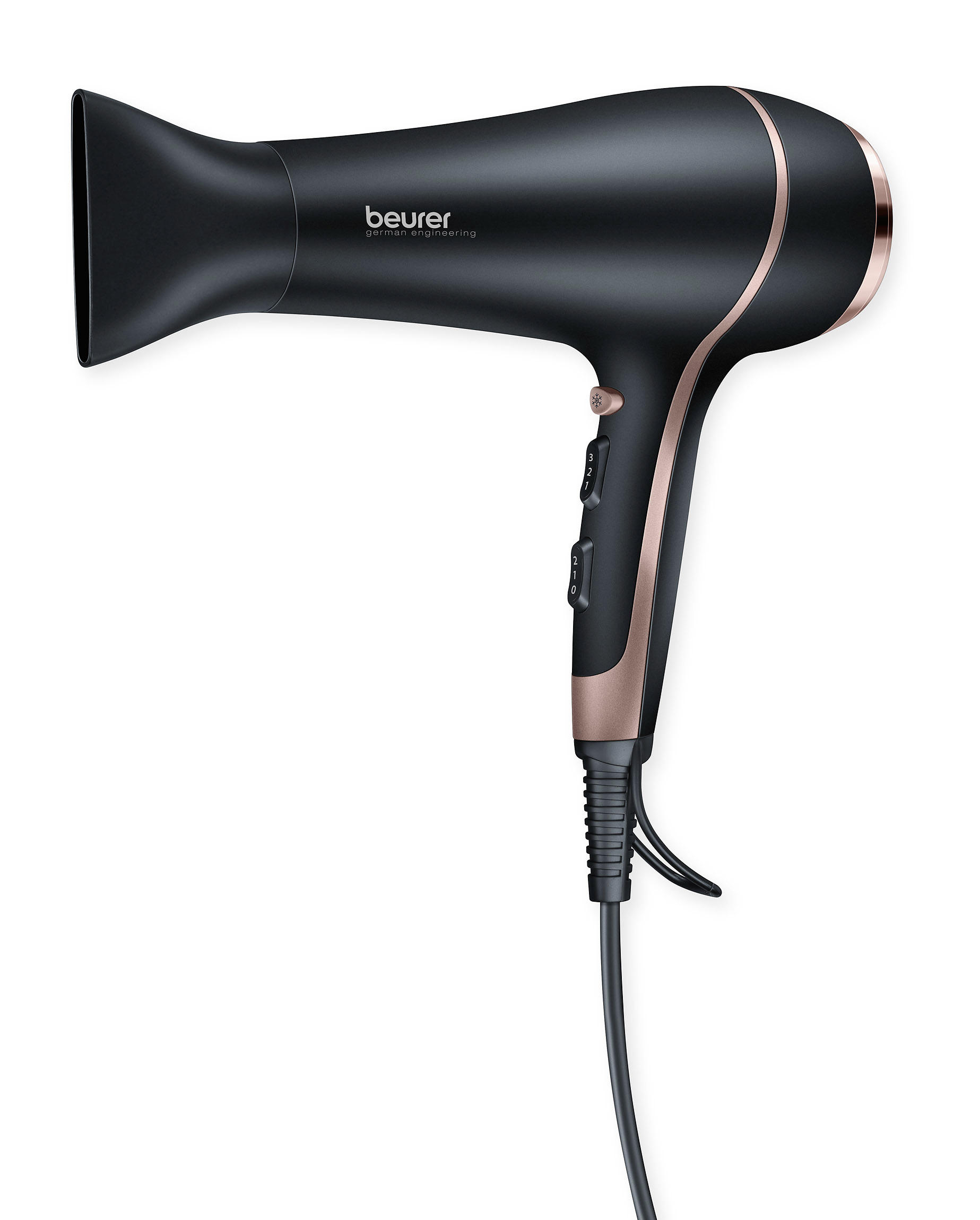 HAARTROCKNER - Schwarz, Design, Kunststoff (22/25/9cm) - Beurer