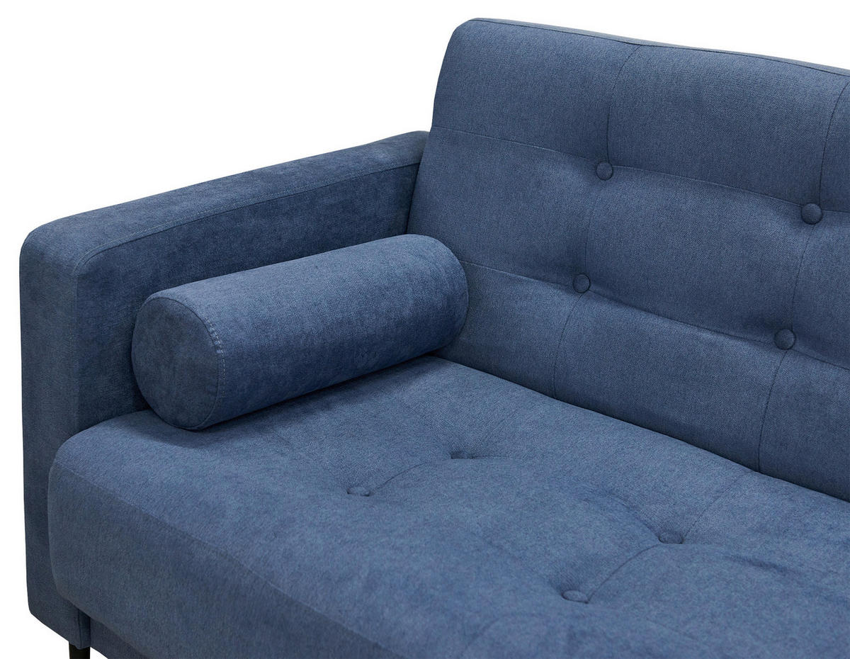 TROSJED NA RAZVLAČENJE tekstil  plava    - crna/plava, Design, tekstil/metal (223/89/86cm) - P & B