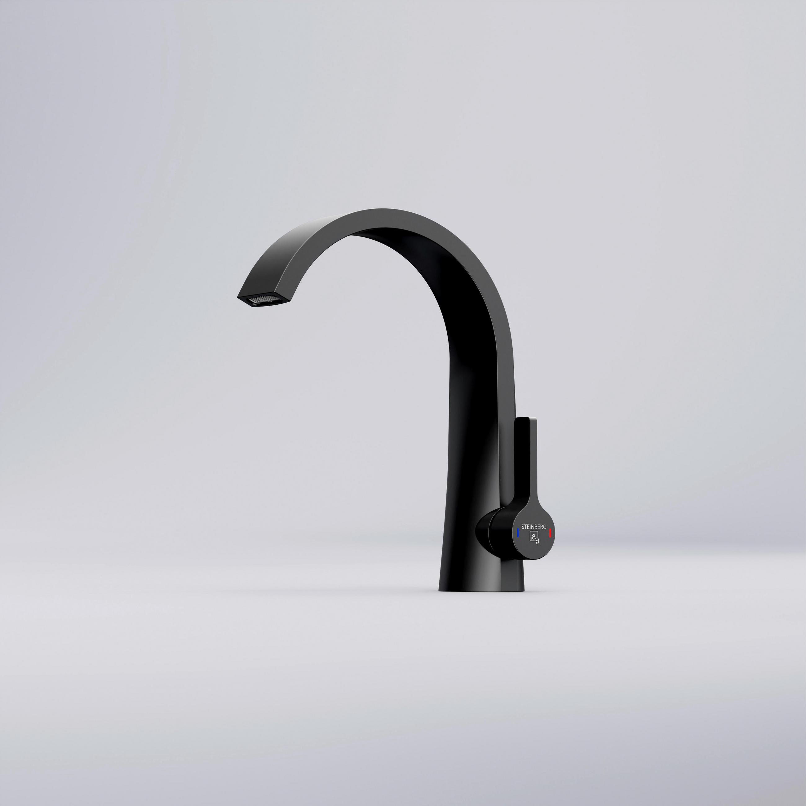 WASCHTISCHARMATUR 260 1010 S  - Schwarz, MODERN, Metall (5,8/22,6/18,6cm)