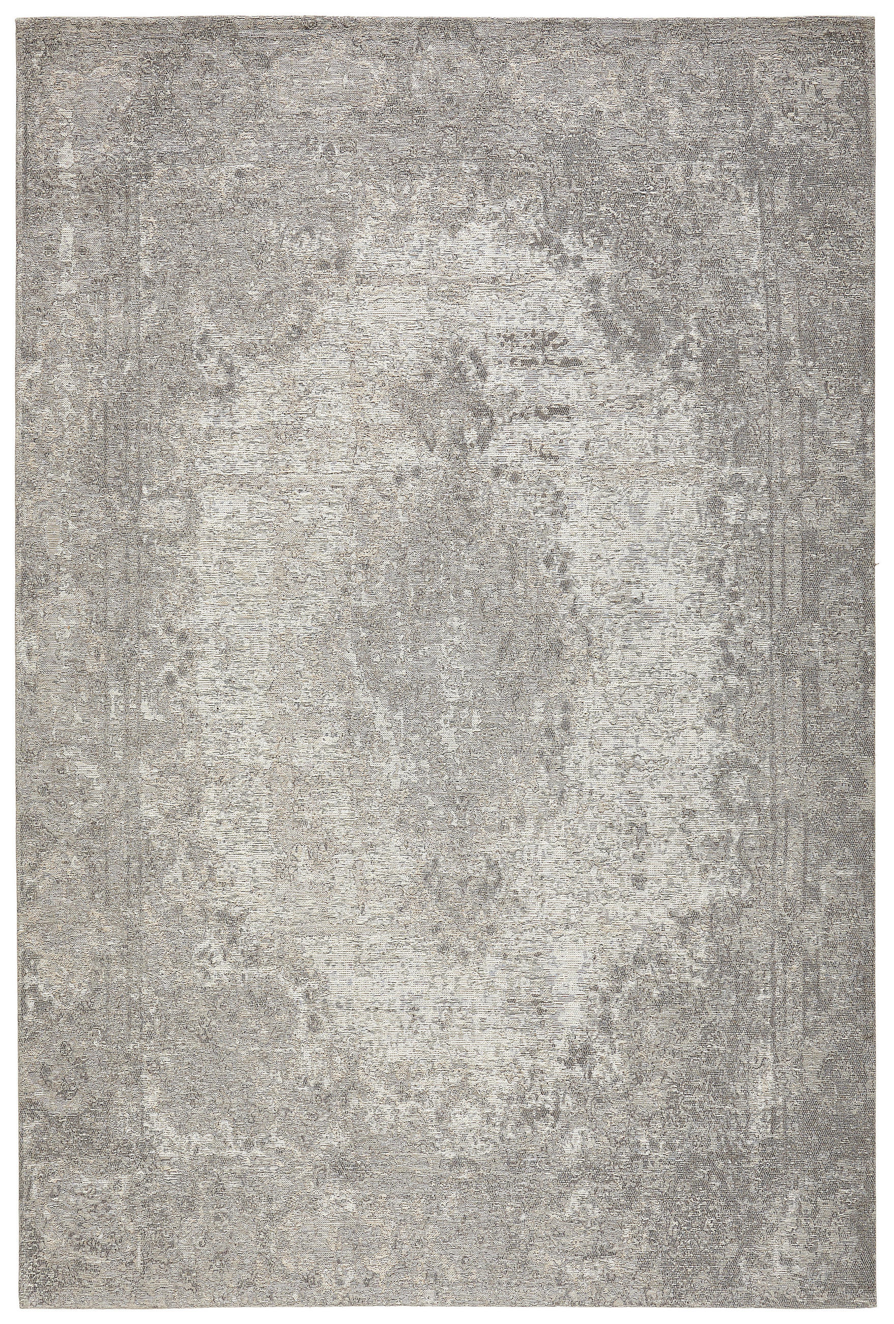 VINTAGE-TEPPICH 68/135 cm Silberfarben  - Silberfarben, Design, Textil (68/135cm) - Novel