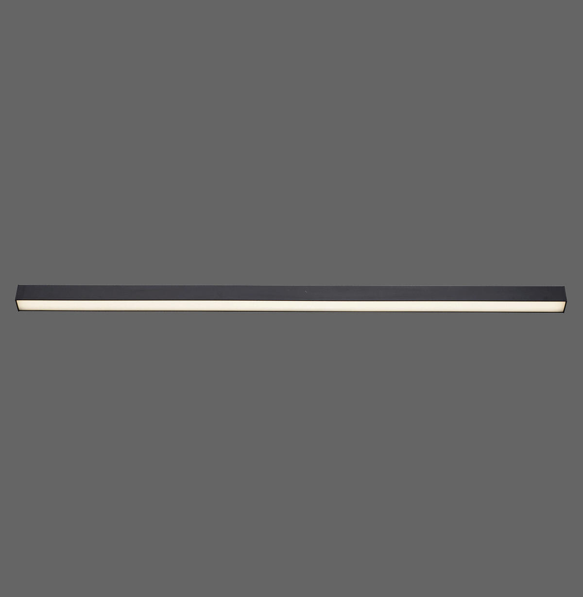 STROPNÍ LED SVÍTIDLO, 110/3,8/3,9 cm - antracitová, Design, kov/plast (110/3,8/3,9cm)
