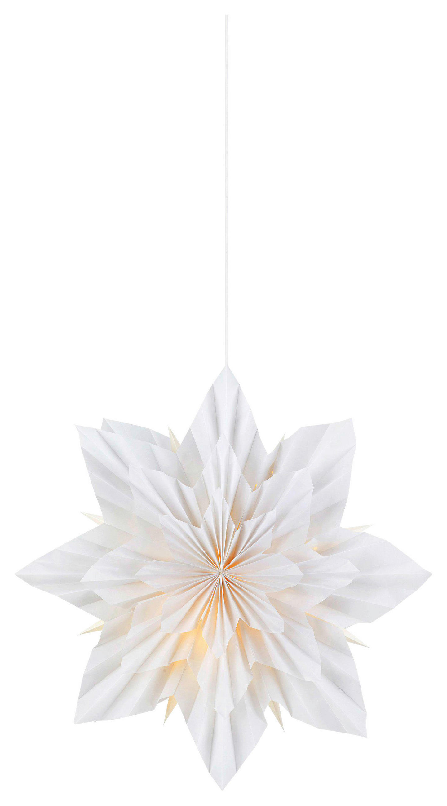 DEKOSTERN NEELA  - Weiß, Basics, Papier (45/45/14cm) - Markslöjd