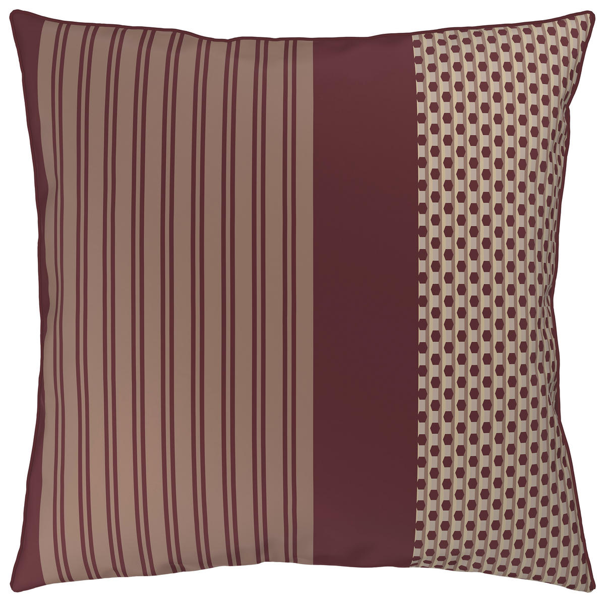 WENDEBETTWÄSCHE Satin 155/220 cm  - Kirschrot, Textil (155/220cm) - Dieter Knoll