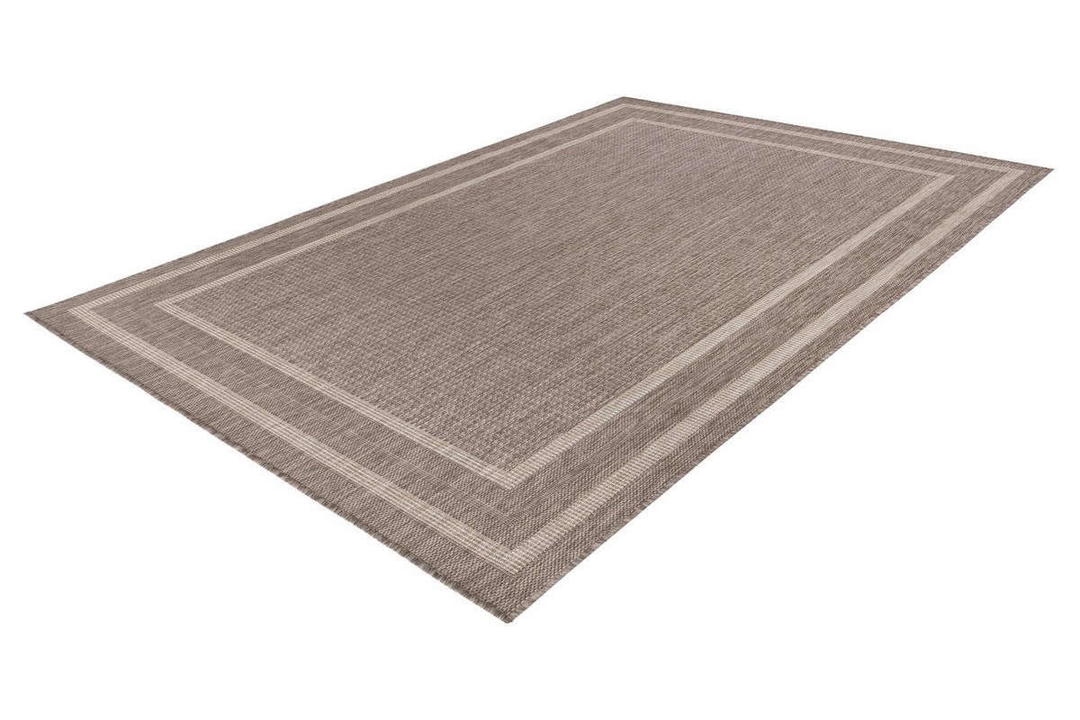 FLACHWEBETEPPICH 160/230 cm Taupe  - Taupe, Basics, Textil (160/230cm) - Kayoom