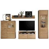 HYLLKOMBINATION  i ekfärgad  319/209/51 cm  - silver/ekfärgad, Design, metall/trämaterial (319/209/51cm) - Livetastic