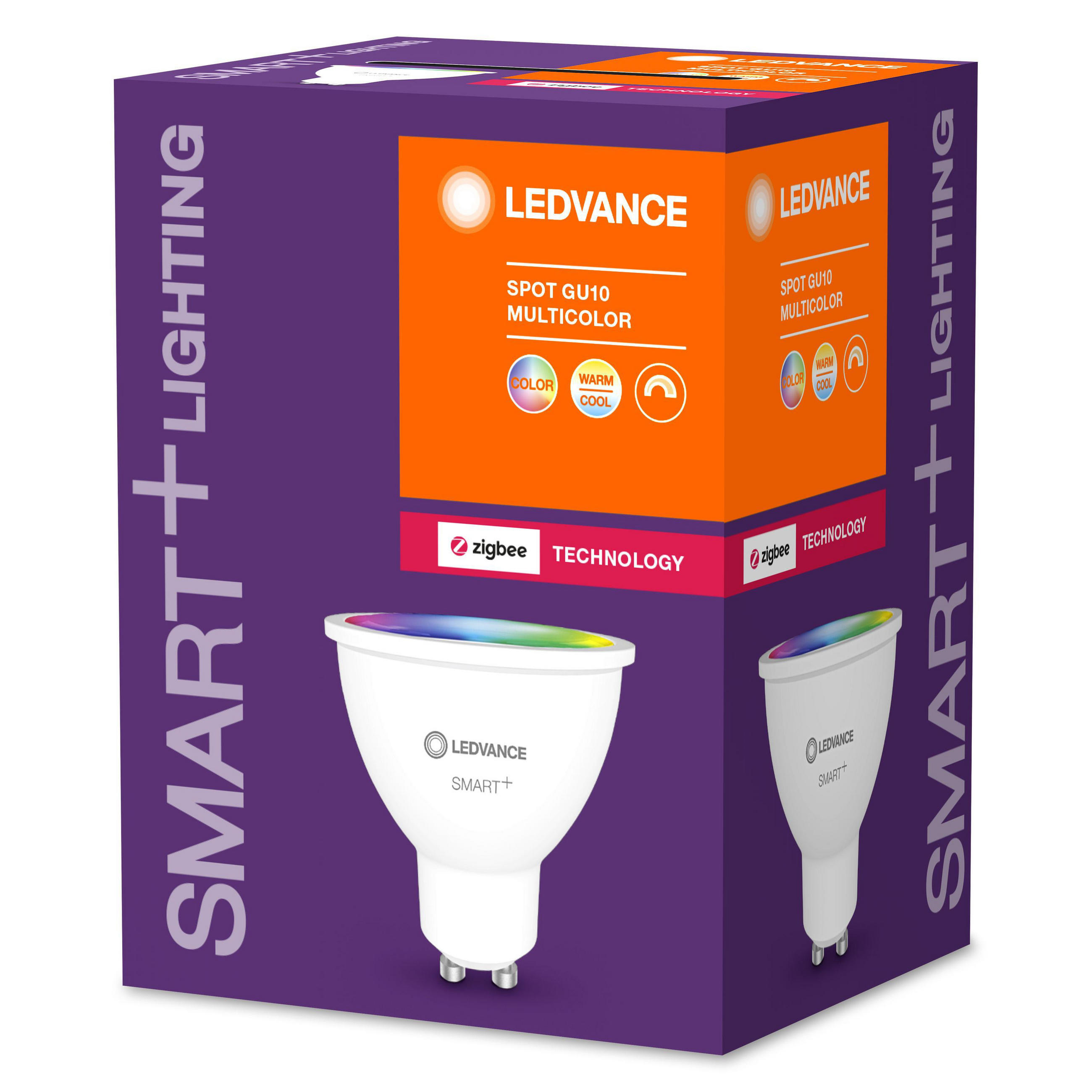 LED-LEUCHTMITTEL   GU10 4.9 W  - Weiß, Basics, Glas/Kunststoff (5/5,8cm) - Ledvance