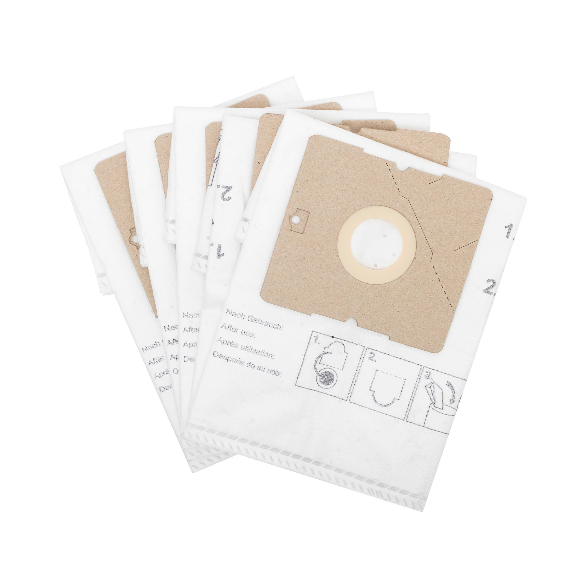 PORZSÁK - világosbarna, Basics, papír (20/30cm) - Midea