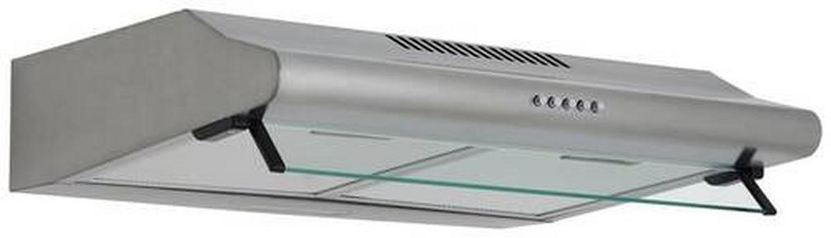 DUNSTABZUGSHAUBE CH1259IXCN  - Edelstahlfarben, Trend, Glas/Metall (60/13/50cm) - Respekta