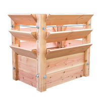 VYVÝŠENÝ ZÁHON   - farba smrekovca, Basics, drevo (90/73/65cm)