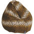 SITZSACK Animalprint Braun - Braun, Design, Textil (80/130cm) - Carryhome SITZSACK Animalprint Braun - Braun, Design, Textil (80/130cm) - Carryhome