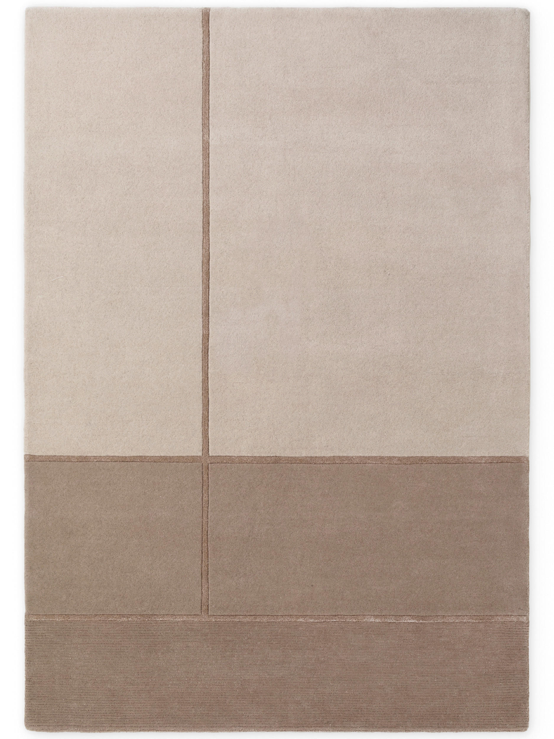 WOLLTEPPICH Wohnzimmer 160/230 cm Kollektion 1888 Presilda Creme, Beige rechteckig  - Beige/Creme, Basics, Textil (160/230cm) - Villeroy & Boch