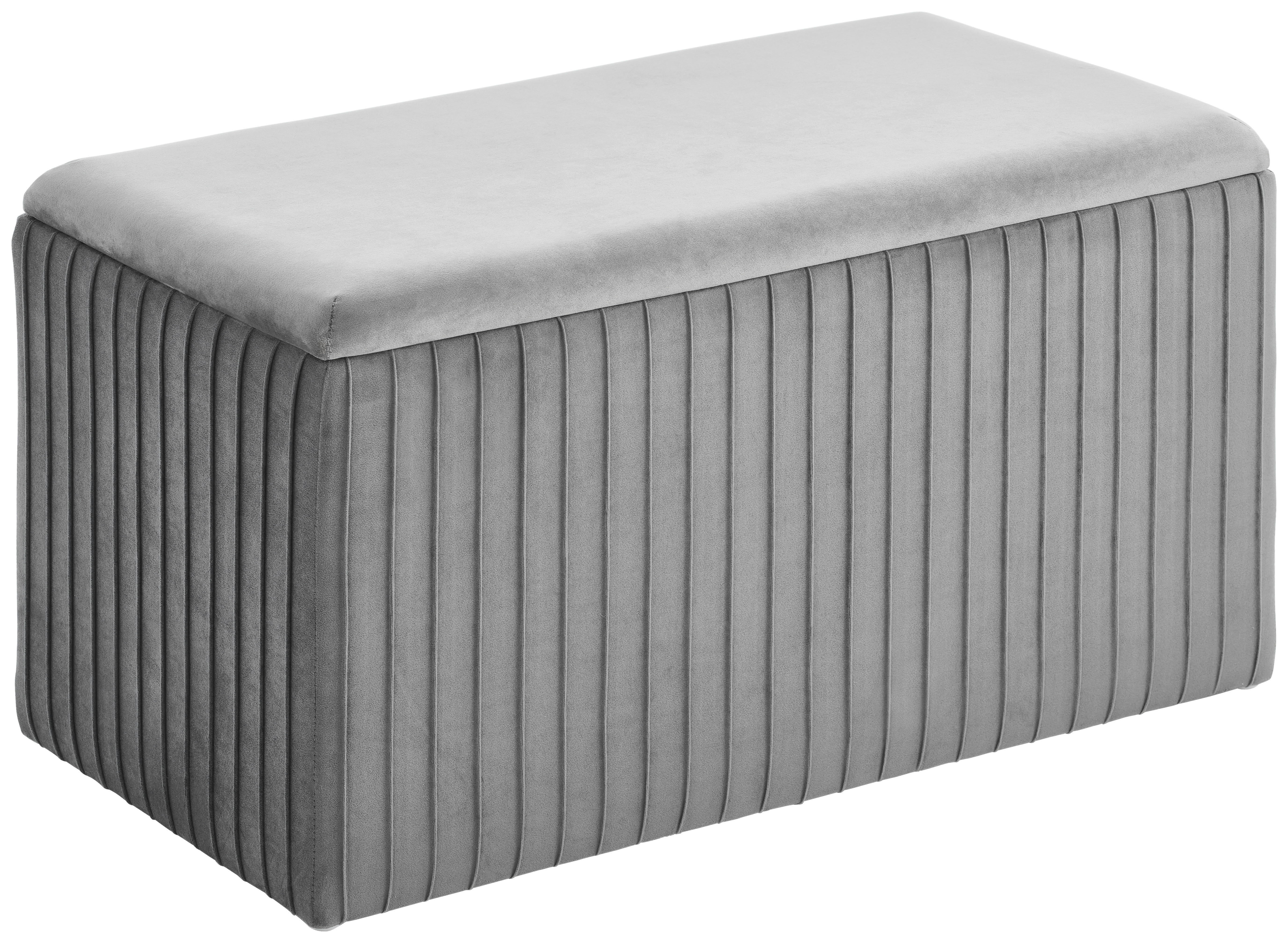 Xora SEDACÍ BOX, dřevo, textil, 75/40/40 cm
