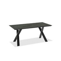 GARTENTISCH Kunststoff Anthrazit, Graphitfarben rechteckig  - Anthrazit/Graphitfarben, Design, Kunststoff/Metall (200/95/76cm)