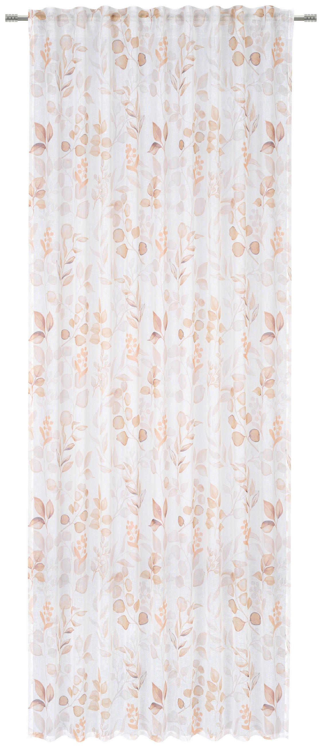 HOTOVÝ ZÁVĚS, poloprůhledné, 140/245 cm - žlutá, Konvenční, textil (140/245cm) - Esposa