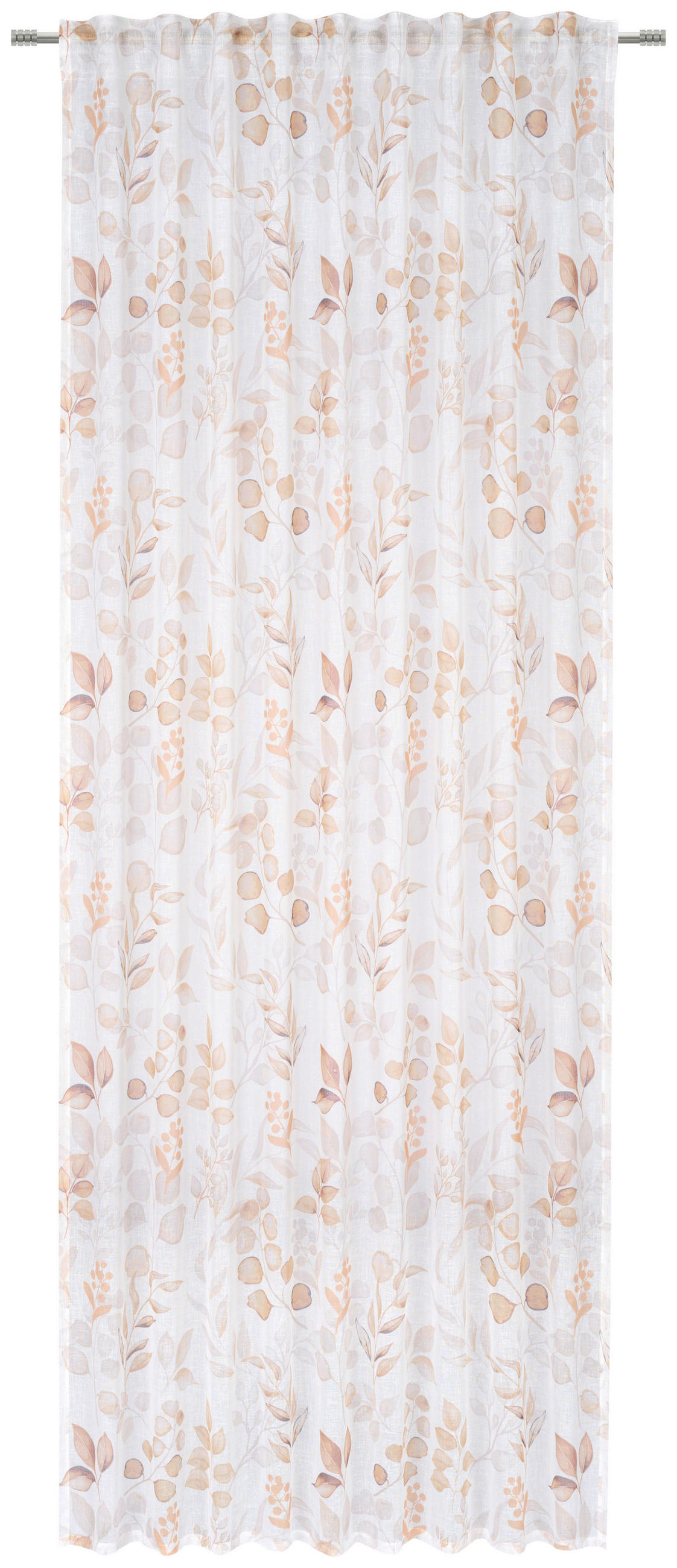 HOTOVÝ ZÁVĚS, poloprůhledné, 140/245 cm - žlutá, Konvenční, textil (140/245cm) - Esposa