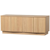 LOWBOARD Zuma  in 133/52/45 cm  - Eichefarben, Design, Holz (133/52/45cm) - Livetastic