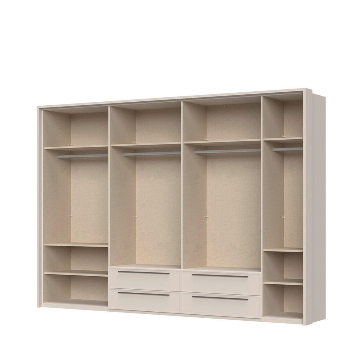 ORMAR SA KLASIČNIM VRATIMA  322/226/60 cm  - Dizajnerski, pločasti materijal (322/226/60cm)