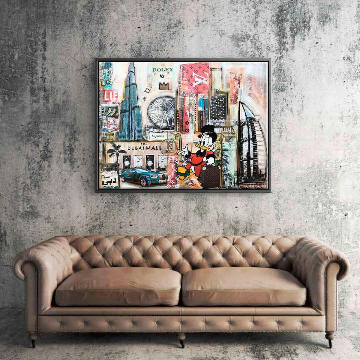 KUNSTDRUCK  - Multicolor, Basics, Holz (200x150cm)