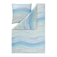 BETTWÄSCHE Atelier 155/220 cm  - Hellblau, Design, Textil (155/220cm) - Estella