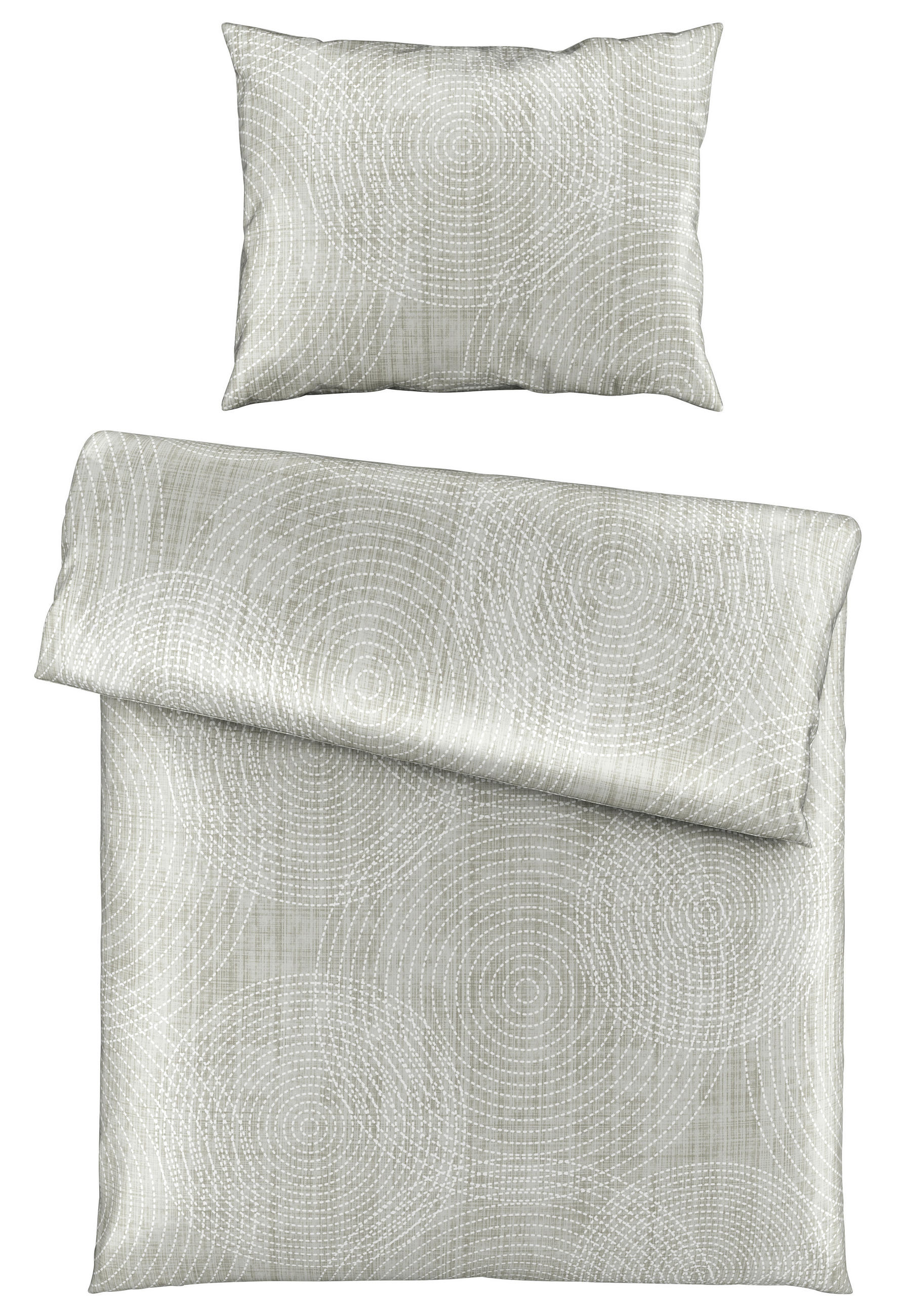 POVLEČENÍ, satén, šedohnědá, 140/200 cm - šedohnědá, Konvenční, textil (140/200cm) - Novel