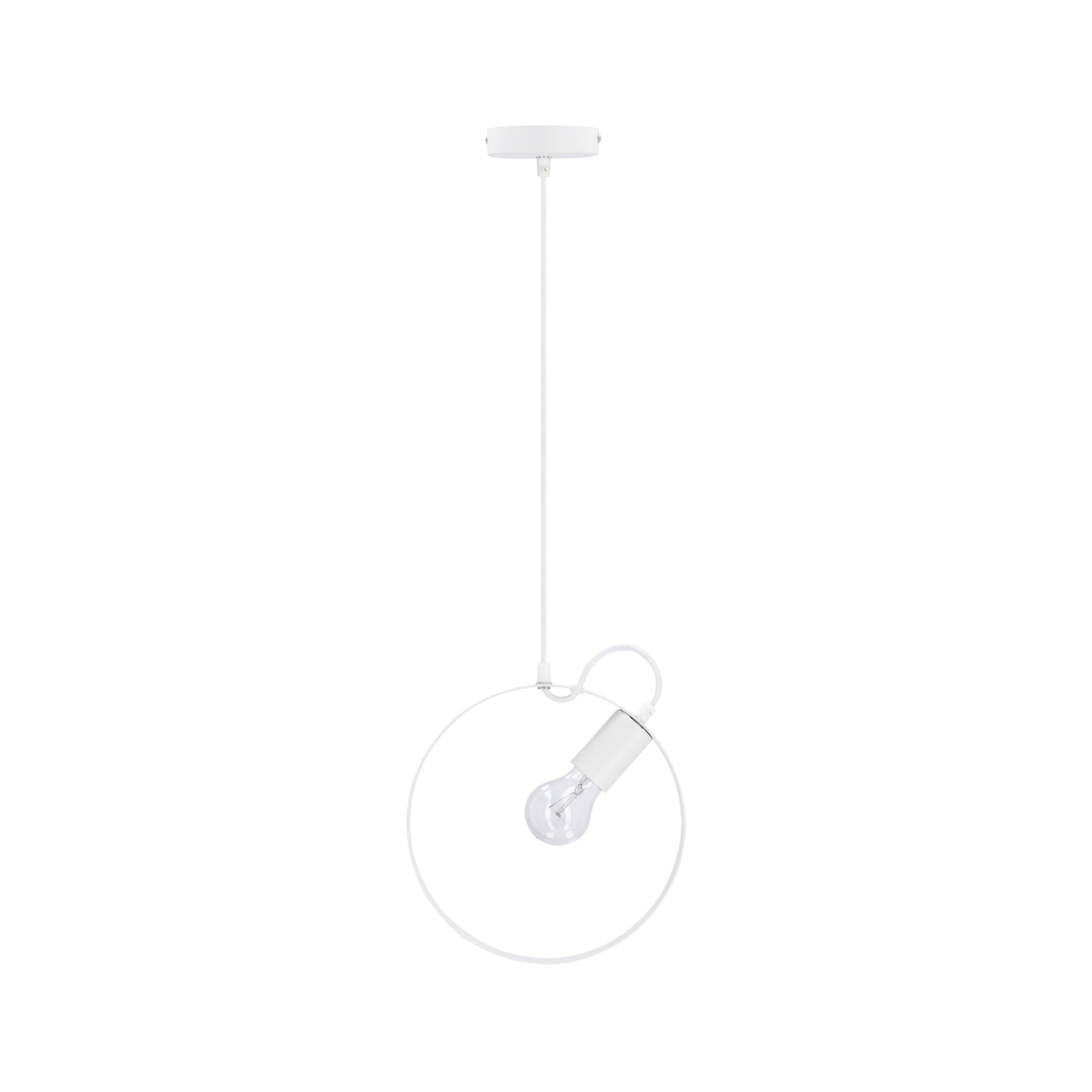 XXXLutz Pendelleuchte Nexo Weiß 100 cm