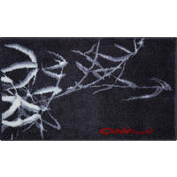 BADTEPPICH Colani 23 Anthrazit 60/100 cm  - Anthrazit, Basics, Kunststoff/Textil (60/100cm) - Grund