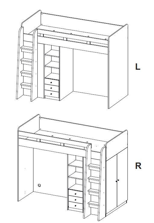 HOCHBETT 90/200 cm  - Weiß, MODERN, Holzwerkstoff (90/200cm) - MID.YOU