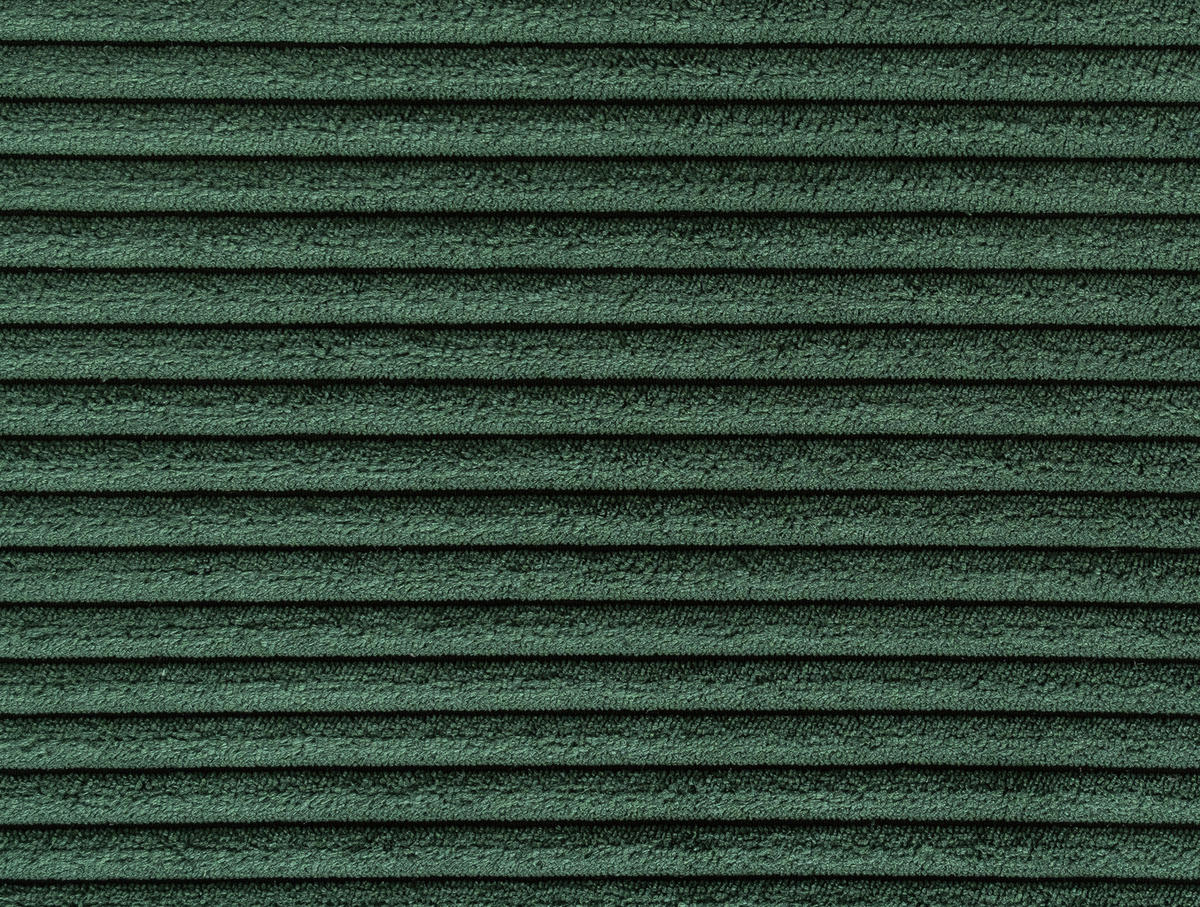 CloseUp von MID.YOU ECKSOFA Dunkelgrün Cord.