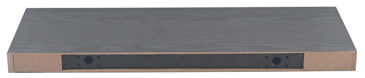 WANDBOARD in 60/3,8/23,5 cm Schwarz  - Schwarz, Basics, Holzwerkstoff (60/3,8/23,5cm) - Boxxx