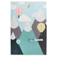 KINDERTEPPICH 115/170 cm  - Gelb/Rot, Trend, Textil (115/170cm) - Obsession