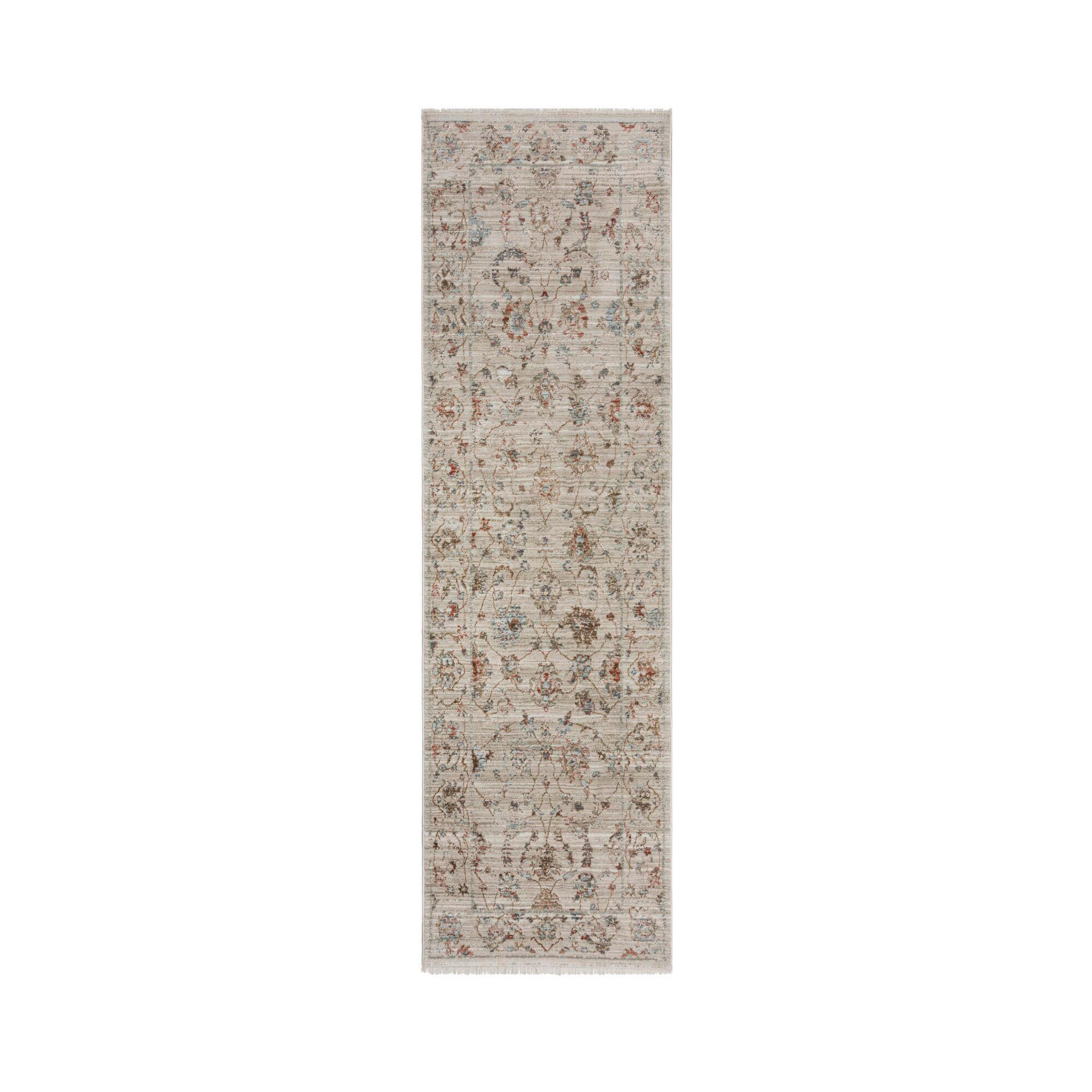 WEBTEPPICH 66/300 cm ELODIE TRADITIONAL Naturfarben  - Naturfarben, KONVENTIONELL, Kunststoff/Textil (66/300cm) - Xora