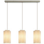 HÄNGELEUCHTE 73.5/15/120 cm  - Beige, Trend, Kunststoff/Textil (73.5/15/120cm) - Novel