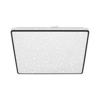 LED-DECKENLEUCHTE 37/37/5 cm   - Schwarz, Design, Kunststoff/Metall (37/37/5cm)