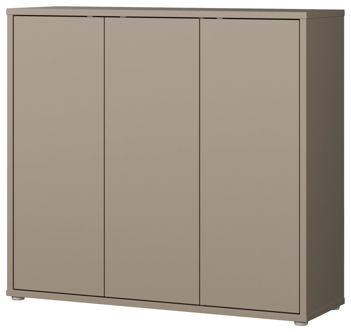 SCHUHSCHRANK  in 109,2/99,1/34,9 cm  - Taupe/Grau, MODERN, Holzwerkstoff/Kunststoff (109,2/99,1/34,9cm) - Carryhome
