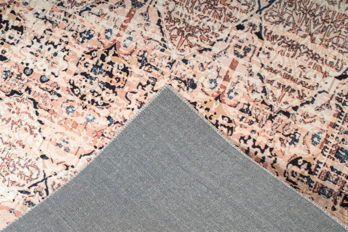 FLACHWEBETEPPICH 200/290 cm Galaxy 1400 Beige / Blau Blau, Beige  - Blau/Beige, Basics, Textil (200/290cm) - Novel