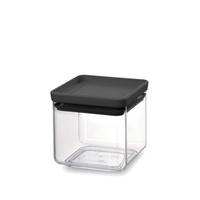 DÓZA NA POTRAVINY - průhledné/tmavě šedá, Design, plast (11/10.5/11cm) - Brabantia