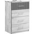 KOMMODE - Chromfarben/Erlefarben, Natur, Holz/Metall (60/90/41cm) - Linea Natura KOMMODE - Chromfarben/Erlefarben, Natur, Holz/Metall (60/90/41cm) - Linea Natura