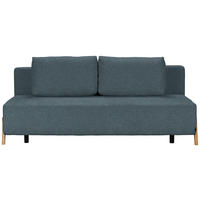 SCHLAFSOFA in Textil Blau  - Blau/Naturfarben, Design, Holz/Textil (211/88/102cm) - Niels Andersson