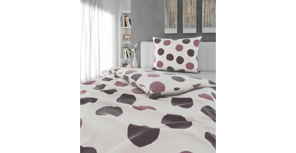 BETTWÄSCHE Satin 140/200 cm  - Lila, Textil (140/200cm) - Esposa