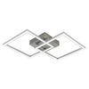LED PLAFONJERA  - boja nikla/srebrna, Trendi, metal/plastika (57/35/6,5cm) - Boxxx