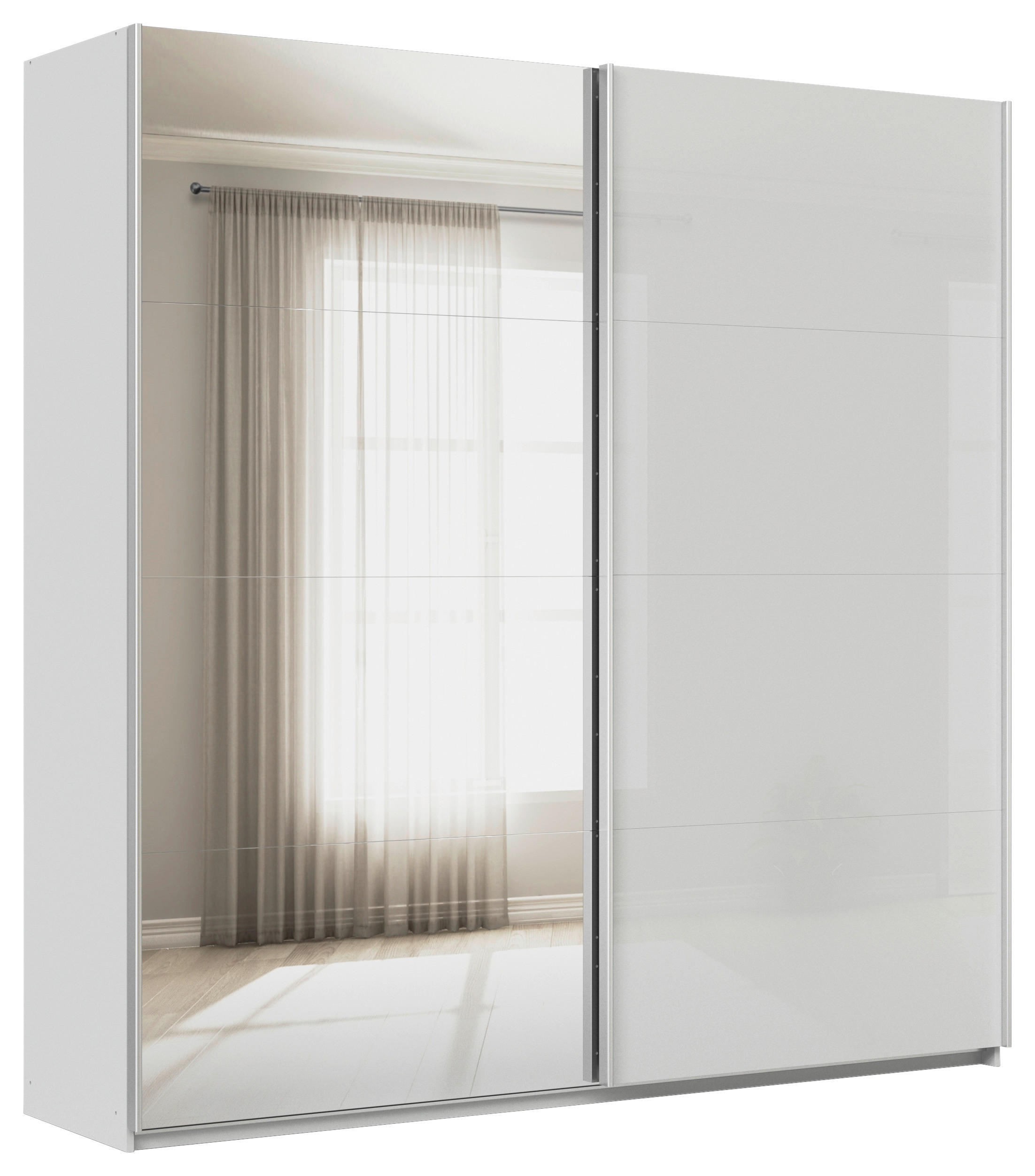 Schwebetürenschrank Mit Spiegel B: 225cm Feldkirch