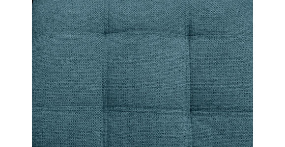 ECKSOFA Blau Chenille  - Chromfarben/Blau, KONVENTIONELL, Kunststoff/Textil (260/205cm) - Carryhome