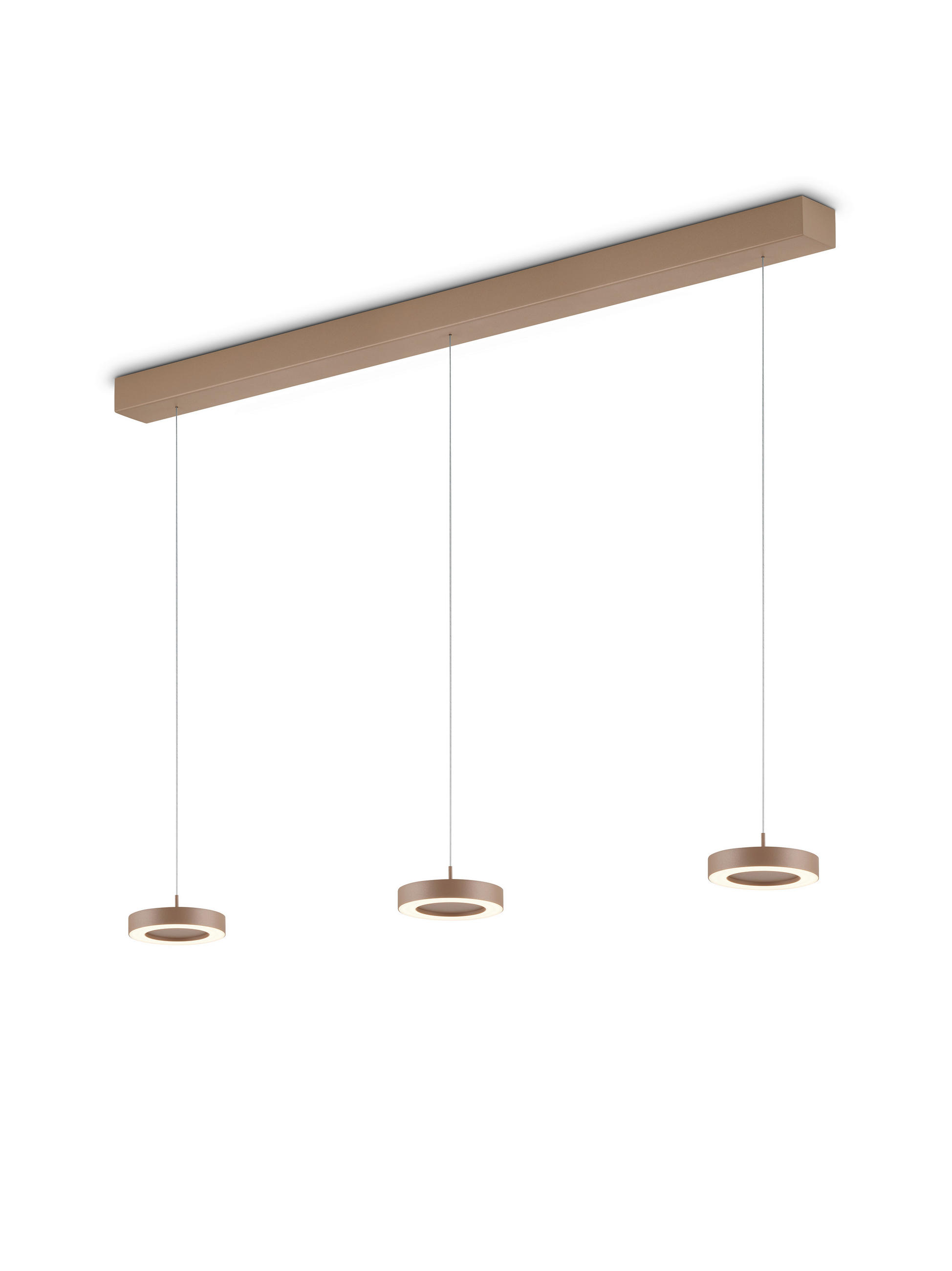 LED-PENDELLEUCHTE   170 cm  - Sandfarben, Basics, Metall (170cm)