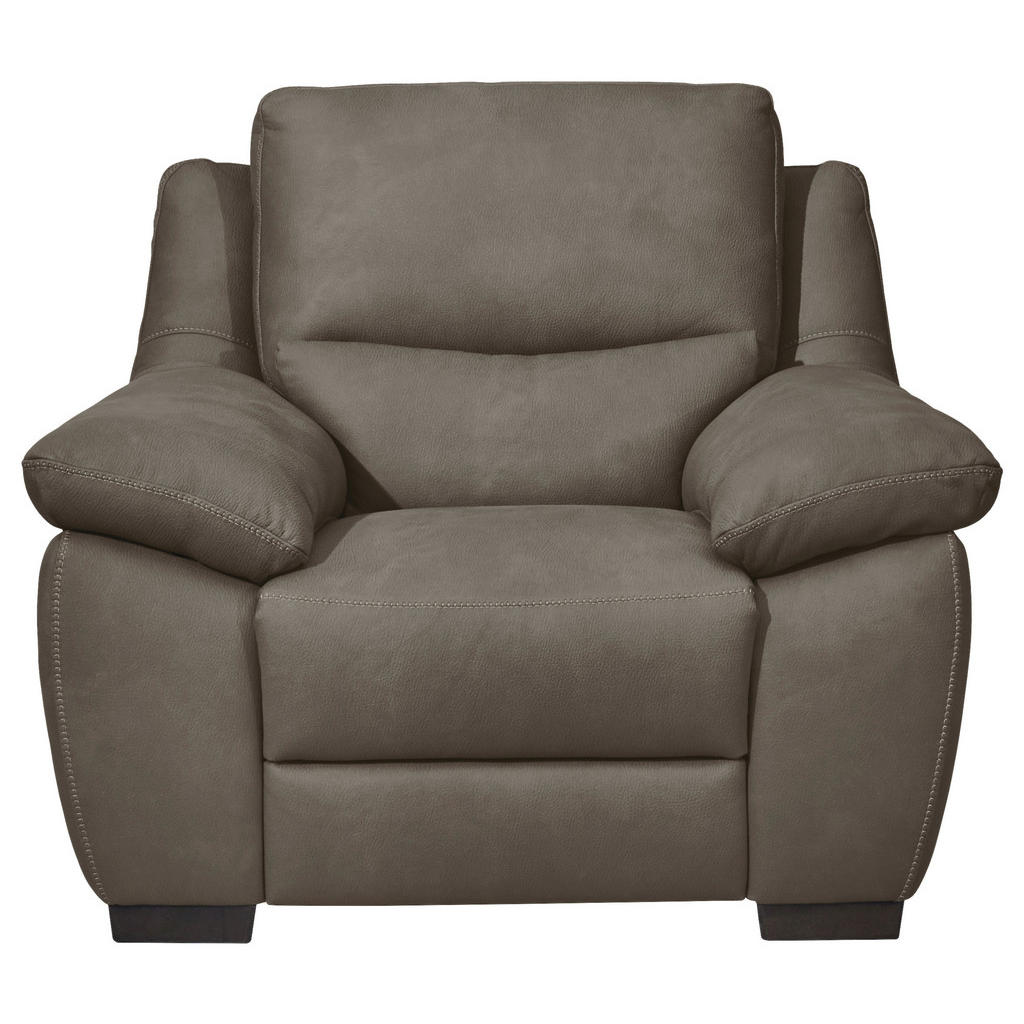 Thumbnail - Livetastic Sessel, Braun, Greige, Textil, Füllung: Faserbällchen, 119x96x99 cm, Made in EU, Wohnzimmer, Sessel, Polsters...