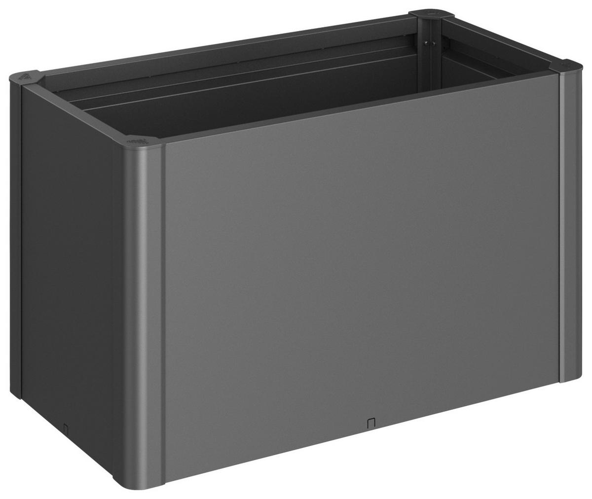 HOCHBEET Belvedere  - Dunkelgrau, Basics, Metall (102/61/53cm) - Biohort