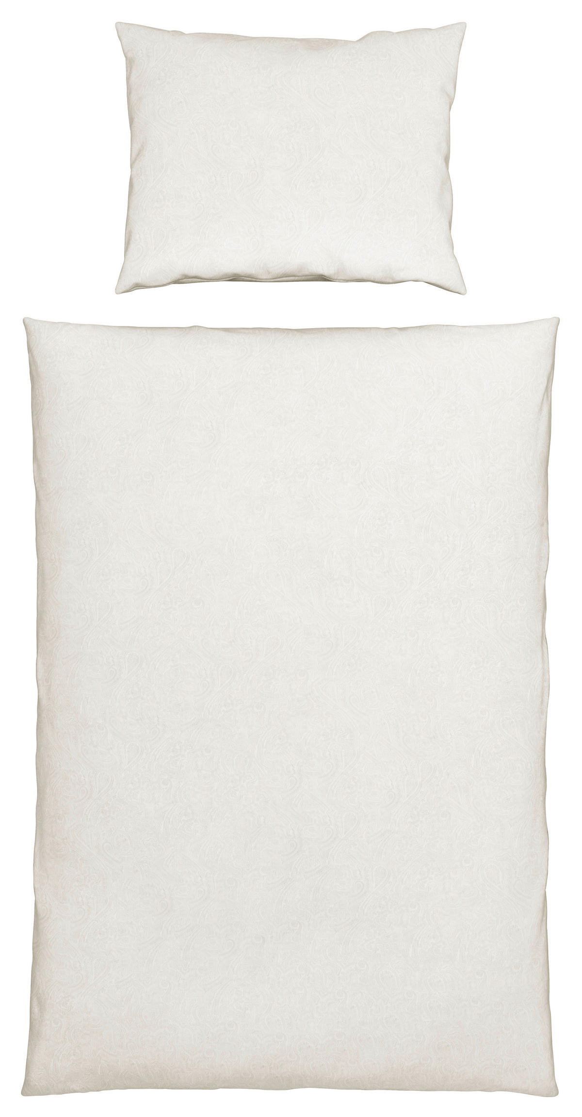 BETTWÄSCHE Frühjahr/Sommer 2024 Damast 140/200 cm  - Creme, KONVENTIONELL, Textil (140/200cm) - Fleuresse