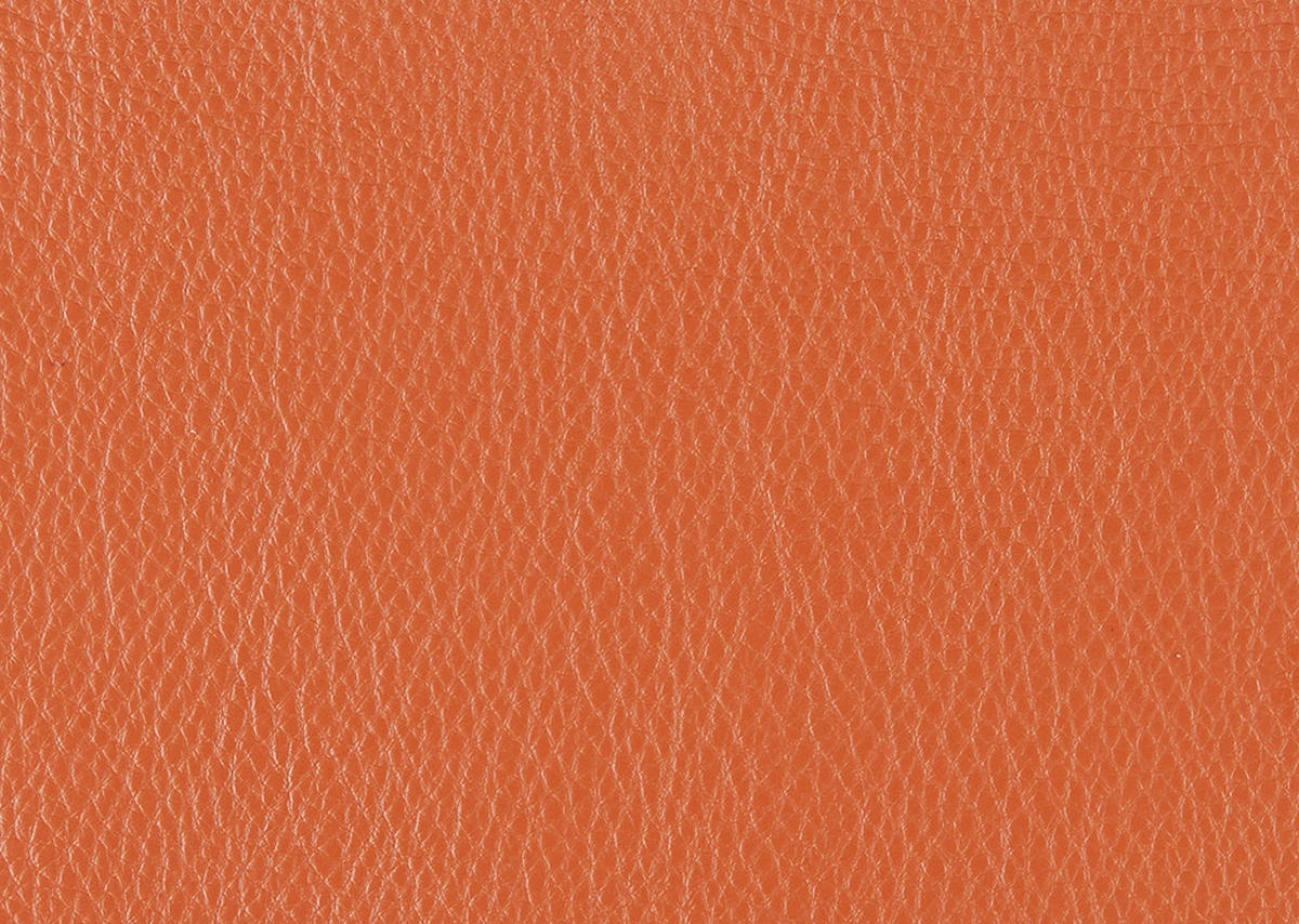 RELAXSESSEL in Leder Orange  - Edelstahlfarben/Orange, Design, Leder/Metall (92/79/90cm) - Koinor