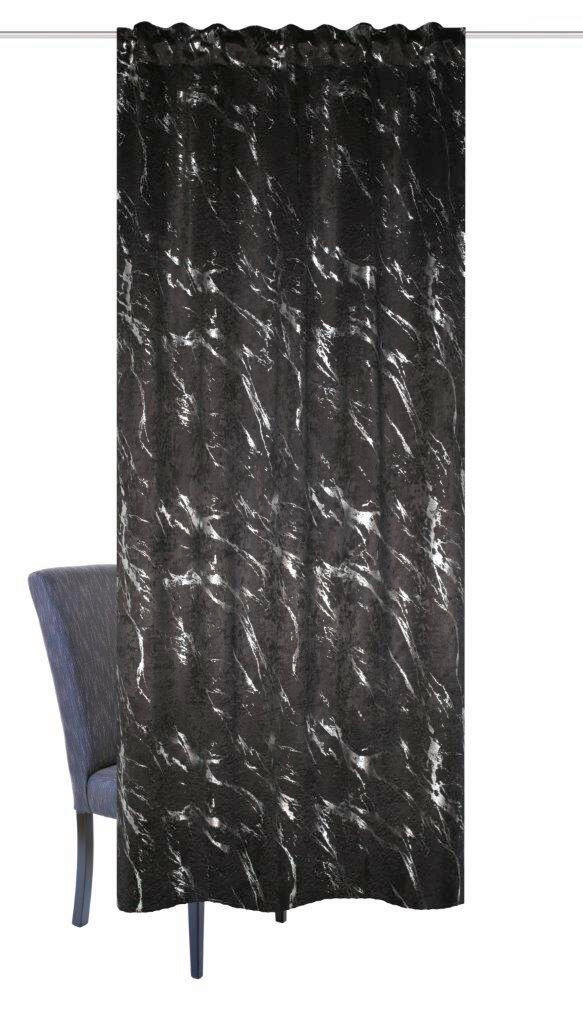 FERTIGVORHANG blickdicht  - Silberfarben, Basics, Textil (140/225cm) - Schmidt W. Gmbh