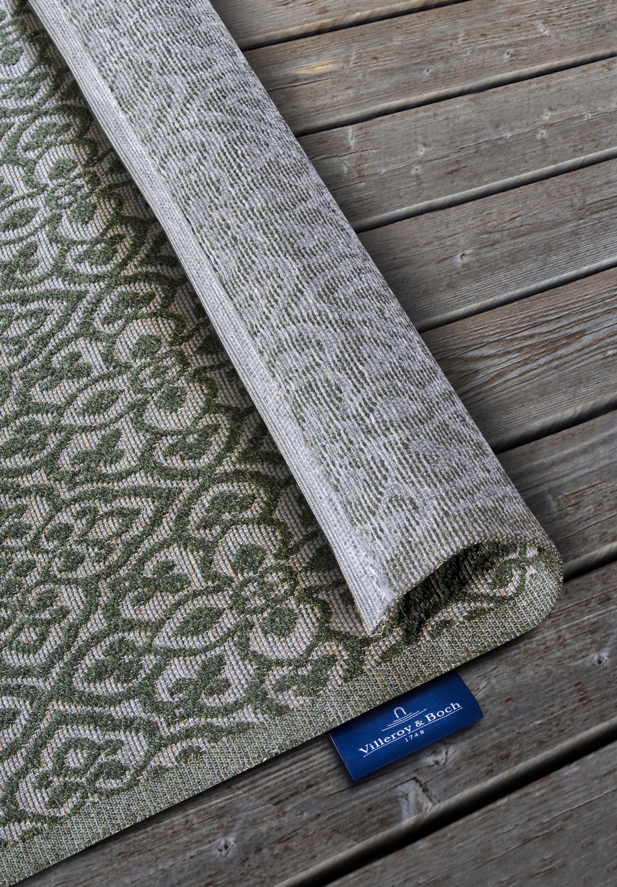 OUTDOORTEPPICH 200/290 cm Kollektion 1883 Waldgrün  - Waldgrün, Design, Kunststoff/Textil (200/290cm) - Villeroy & Boch