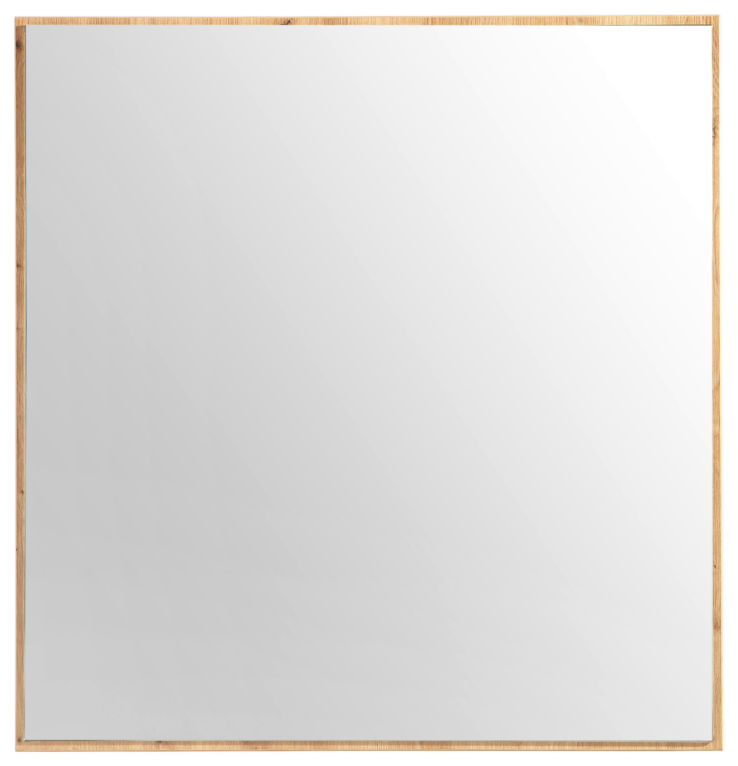 WANDSPIEGEL 75/78/1,9 cm    in rechteckig  - Eiche Artisan, KONVENTIONELL, Glas/Holzwerkstoff (75/78/1,9cm) - Carryhome